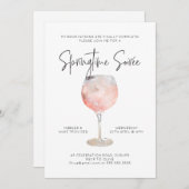 Option 3: Einladung zur Springtime Soiree (Vorne/Hinten)