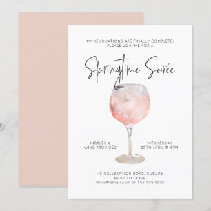 Option 3: Einladung zur Springtime Soiree