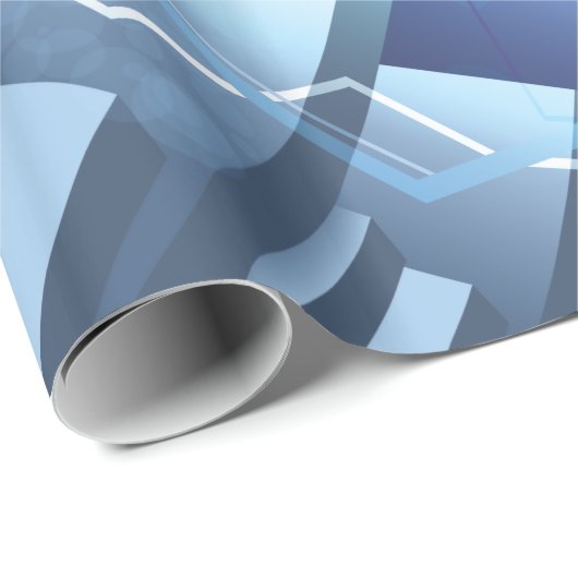 Option abstrakt Art. 1 Geschenkpapier (Rolleneckpunkt)