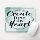 Option "Aus dem Herzen erstellen" 2 Mousepad (Mit Mouse)