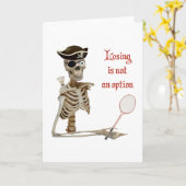 Option Badminton Pirate Karte (Gelbe Blume)