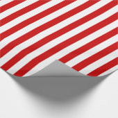 Option "Ballon Red Strip" Geschenkpapier (Ecke)