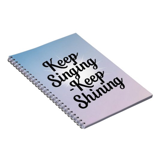 Option "behalt Behalt Shining" 2 Notizblock (Rechte Seite)