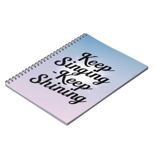 Option "behalt Behalt Shining" 2 Notizblock (Linke Seite)