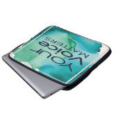 Option "Ihre Stimme zählt" 2 Laptopschutzhülle (Vorne Knopf)