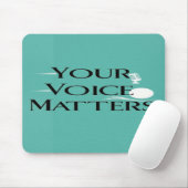 Option "Ihre Stimme zählt" 2 Mousepad (Mit Mouse)