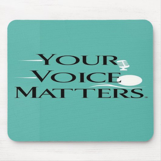 Option "Ihre Stimme zählt" 2 Mousepad (Vorne)