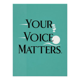 Option "Ihre Stimme zählt" 2 Poster