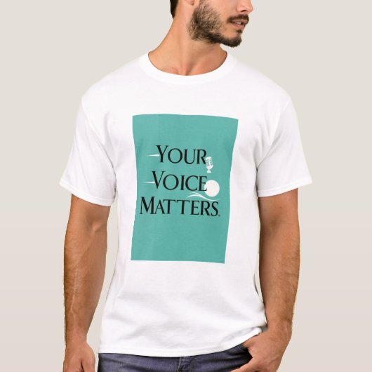Option "Ihre Stimme zählt" 2 T-Shirt (Vorderseite)