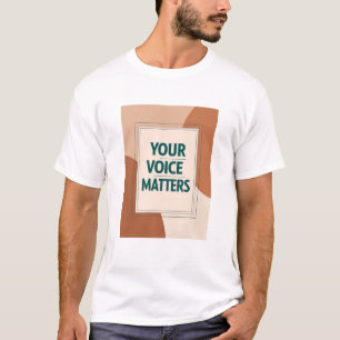 Option "Ihre Stimme zählt" 3 T-Shirt
