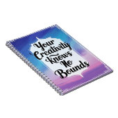 Option "Kreativität kennt keine Grenzen" 1 Notizblock (Rechte Seite)