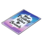 Option "Kreativität kennt keine Grenzen" 1 Notizblock (Linke Seite)