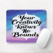 Option "Kreativität kennt keine Grenzen 2" Mousepad (Mit Mouse)
