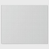 Option "Light Gray Dots" Geschenkpapier (Flach)