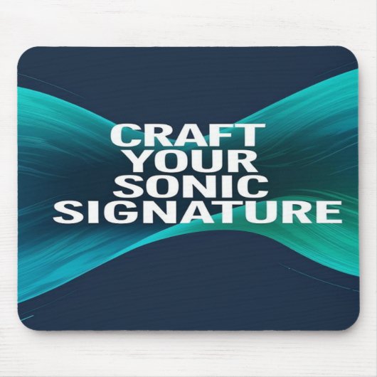 Option "Sonic Signature erstellen" 3 Mousepad (Vorne)