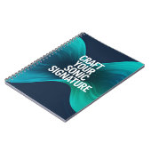 Option "Sonic Signature erstellen" 3 Notizblock (Linke Seite)