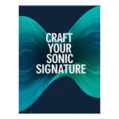 Option "Sonic Signature erstellen" 3 Poster (Vorderseite)