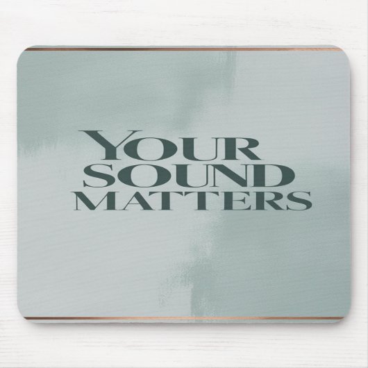 Option "Sound Matches" 3 Mousepad (Vorne)