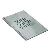 Option "Sound Matches" 3 Notizblock (Rechte Seite)