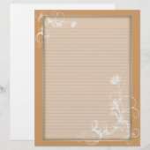 Optionale Buchstabenkombination Weißer orangefarbe (Vorne/Hinten)