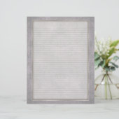 Optionale Zeilenschrift mit altem Rahmen (Stehend Vorderseite)