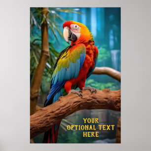 Optionaler farbiger Text Poster