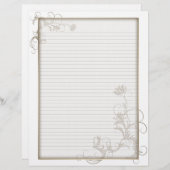 Optionaler Rahmen Briefkopf Bläserweißrahmen (Vorne/Hinten)