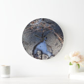 Optionen für Holzuhren nach Art 2 Große Wanduhr (Zuhause)