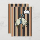 OPTIONEN FÜR hübsche Bugschaf-DESIGNER ~ Einladung (Vorne/Hinten)