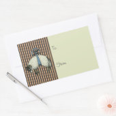 OPTIONEN FÜR hübsche Bugschaf-DESIGNER ~ Geschenkm Rechteckiger Aufkleber (Umschlag)