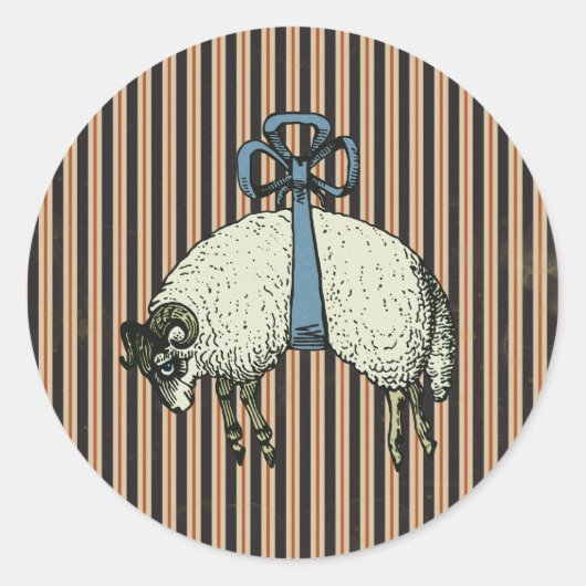 OPTIONEN FÜR hübsche Bugschaf-DESIGNER-OPTIONEN Runder Aufkleber (Vorderseite)