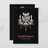 OPTIONEN FÜR Kronleuchter, Kronleuchter/Größen/Fol Einladung (Vorne/Hinten)