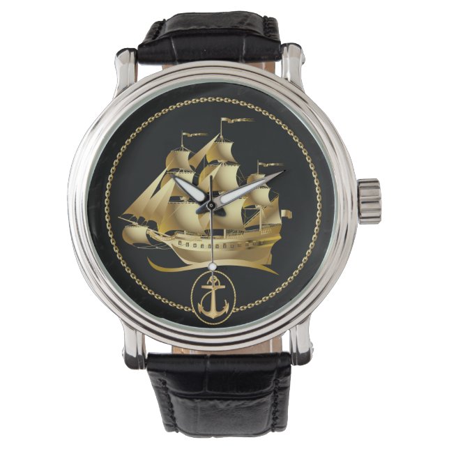 Optionen für Schiff 3 Armbanduhr (Vorderseite)