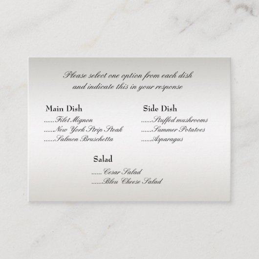 Optionen im Menü "Peacock" einfügen (Vorderseite)