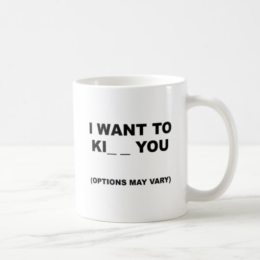 Optionen können Vary Funny Mug Kaffeetasse (Rechts)