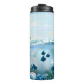 Optionen unter Wasser 5A Thermosbecher (Vorderseite)