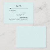 Optionen zum Abendessen mit Meeresfrüchten Begleitkarte (Vorne/Hinten)