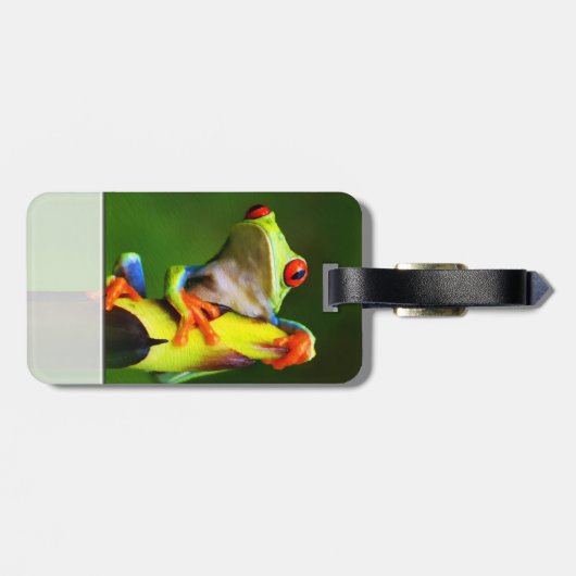 Optionen zum Frosch 2-Gepäckanhänger Gepäckanhänger (Rückseite horizontal)