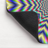 Optisch herausfordernd Star Mousepad (Ecke)