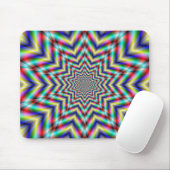 Optisch herausfordernd Star Mousepad (Mit Mouse)