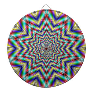 Optisch herausforderndes Star Dartboard Dartscheibe