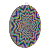 Optisch herausforderndes Star Dartboard Dartscheibe (Vorderseite Links)