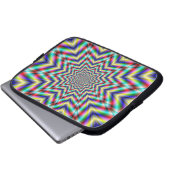 Optisch herausforderndes Star-Notebook-Sieb Laptopschutzhülle (Vorne Knopf)