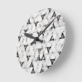 Optisch I Runde Wanduhr (Winkel)
