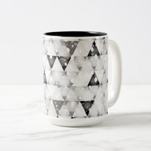 Optisch I Zweifarbige Tasse
