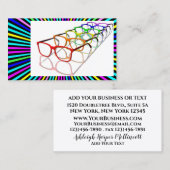 Optisch im Designer Visitenkarte (Vorne/Hinten)