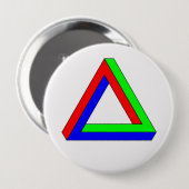Optische Dreiecks-Illusions-Schaltfläche Button (Vorne & Hinten)