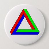 Optische Dreiecks-Illusions-Schaltfläche Button (Vorderseite)