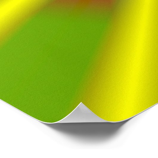 OPTISCHE HYPNO-DISKUSSION RECTANGULAR POSTER (Ecke)