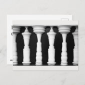 OPTISCHE ILLUSION #101 POSTKARTE (Vorne/Hinten)